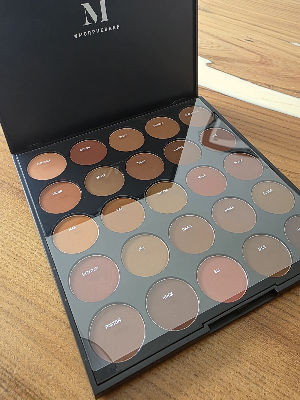 Morphe Neutral Warm Eyeshadow Palette - Browns, Tans & Creams